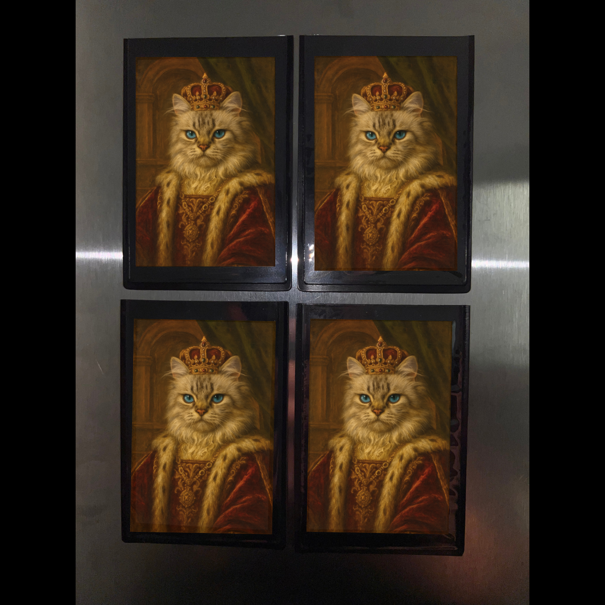Royal Riches - Mini Photo Magnets (Set Of Four)
