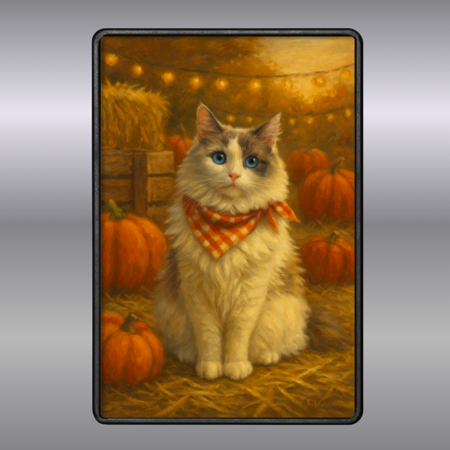 Pumpkin Patch - Premium Framed Magnet