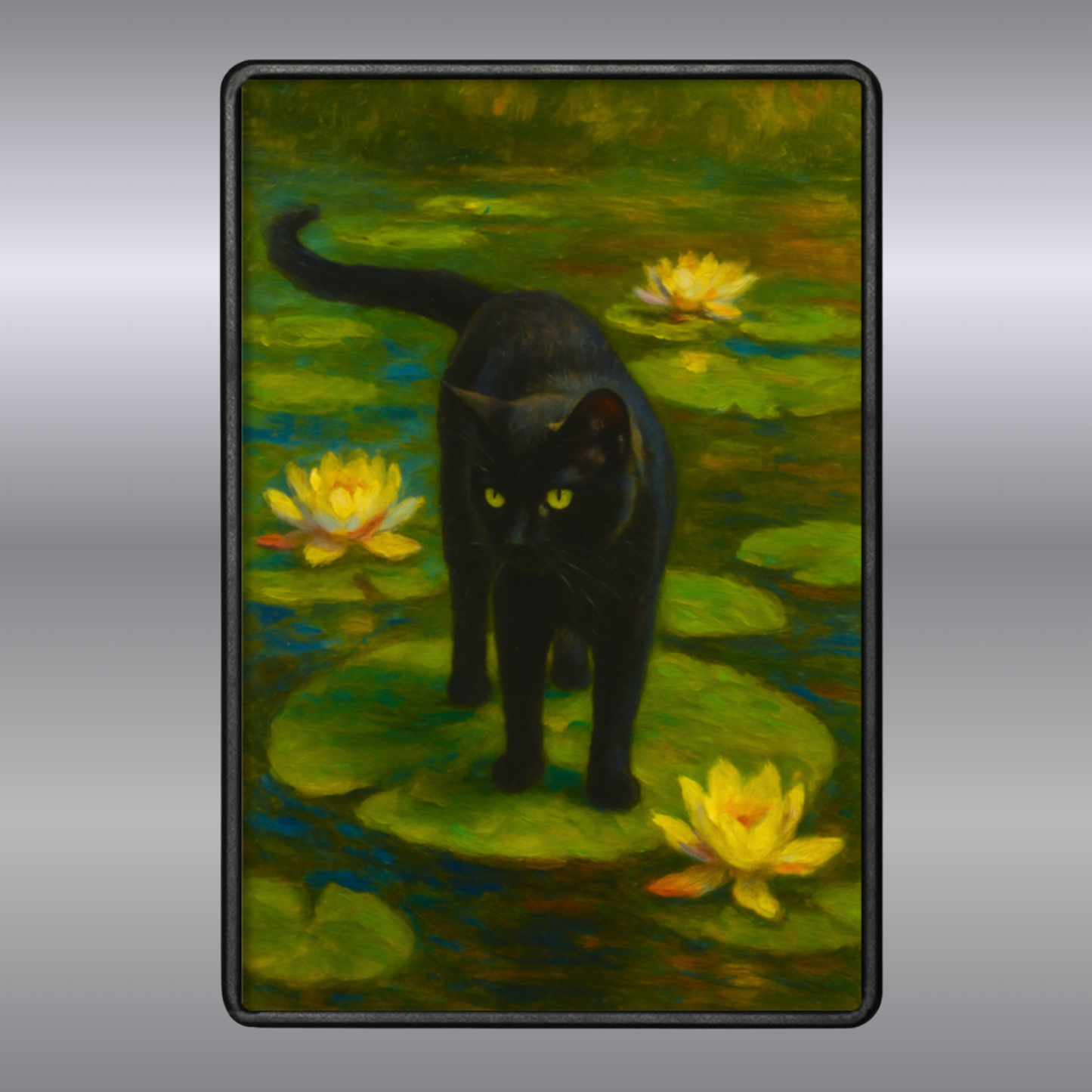 Lucky Lilypad - Premium Framed Magnet