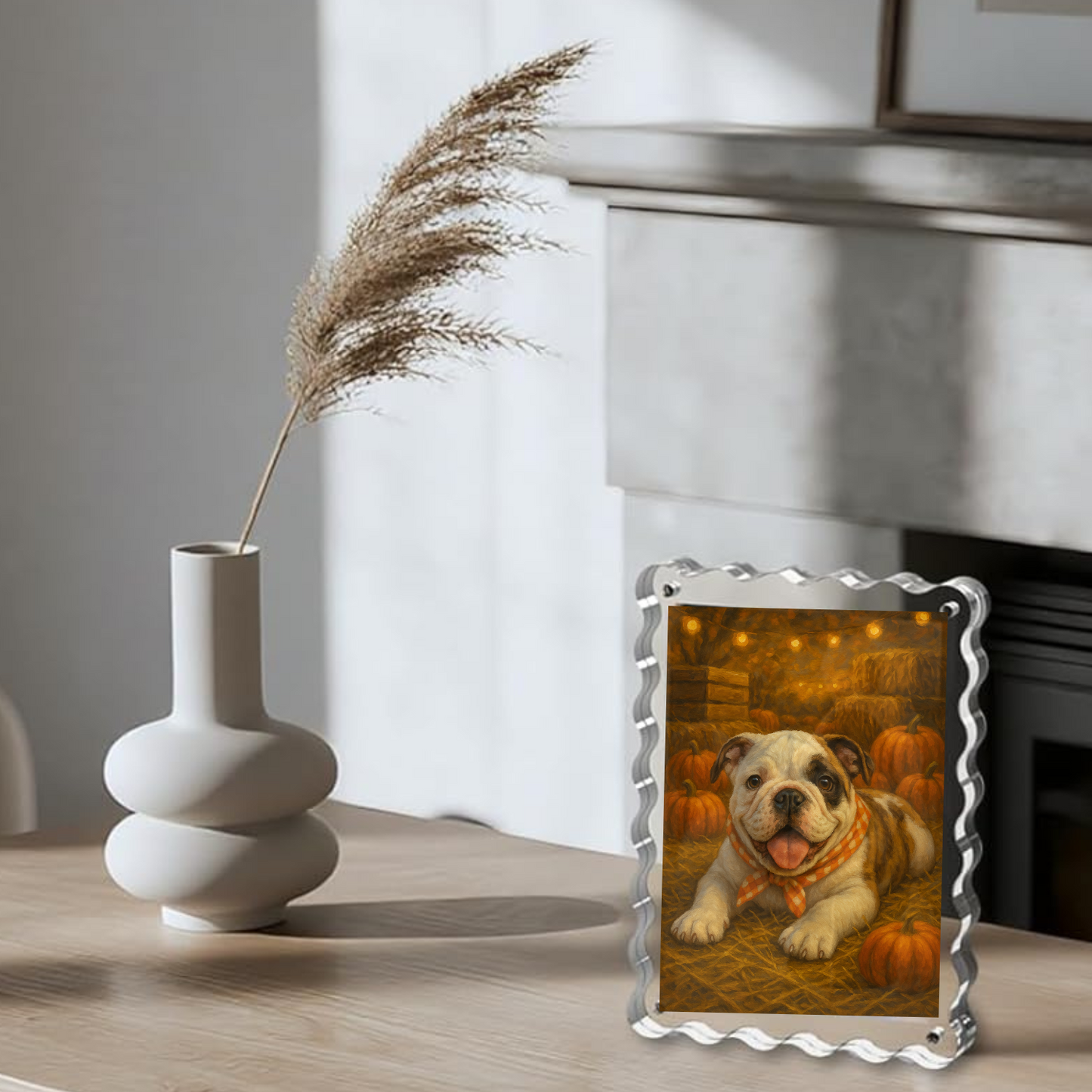 Pumpkin Patch - Acrylic Photo Block