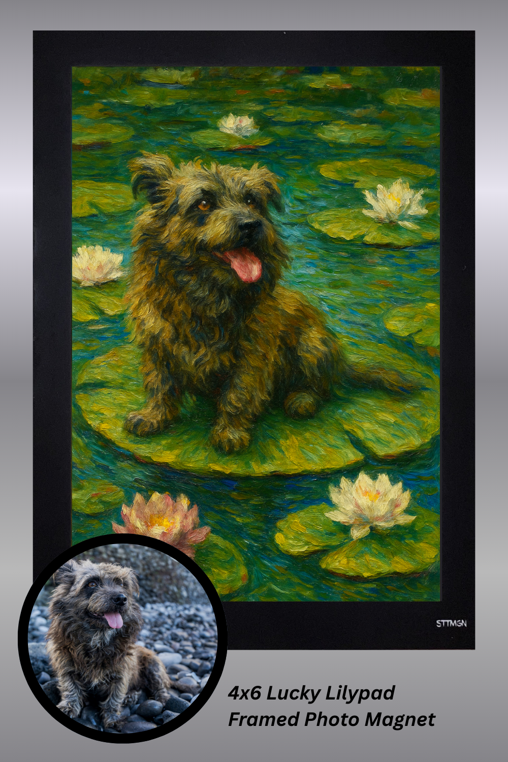 Lucky Lilypad - Photo Magnet