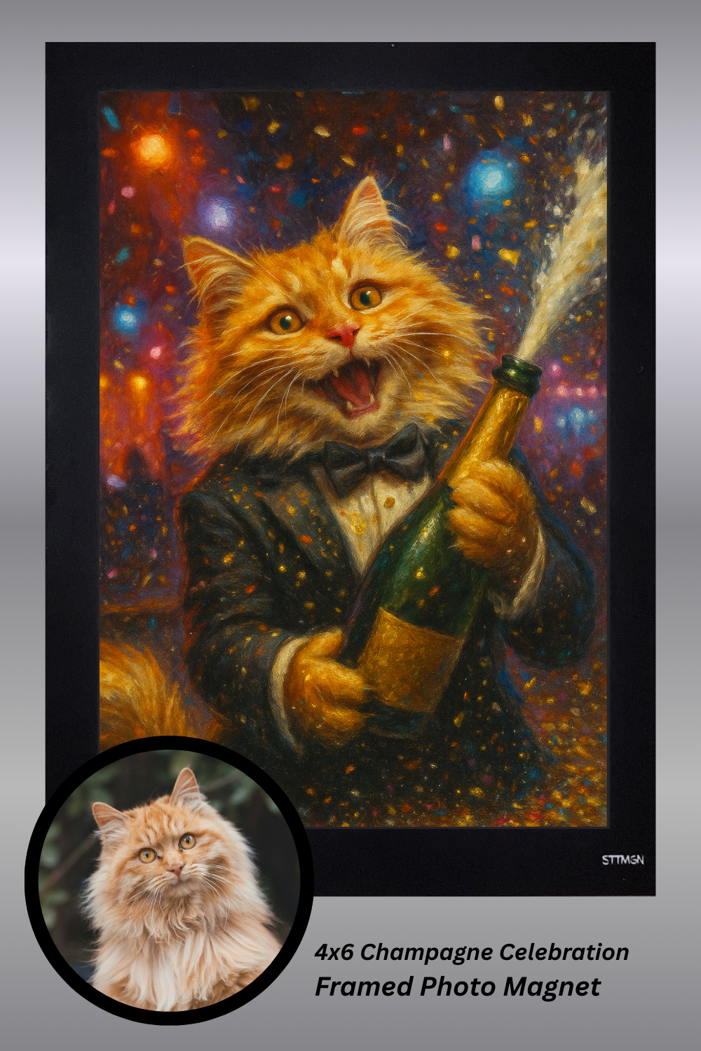 Champagne Celebration - Photo Magnet