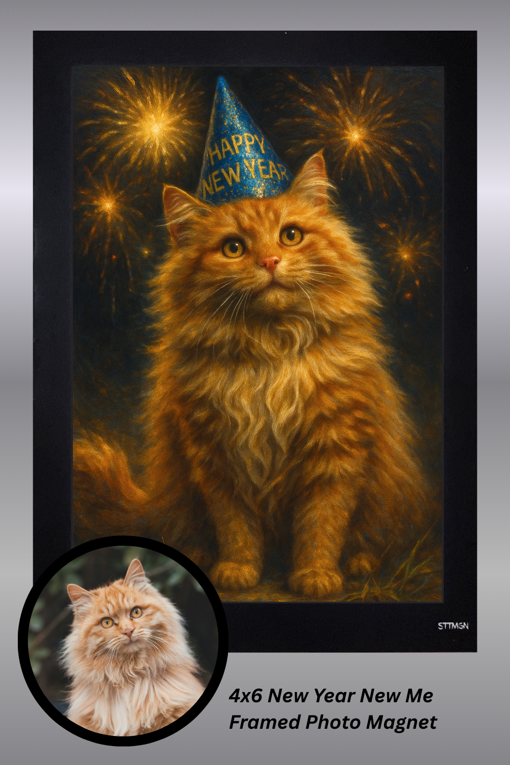 New Year New Me - Photo Magnet