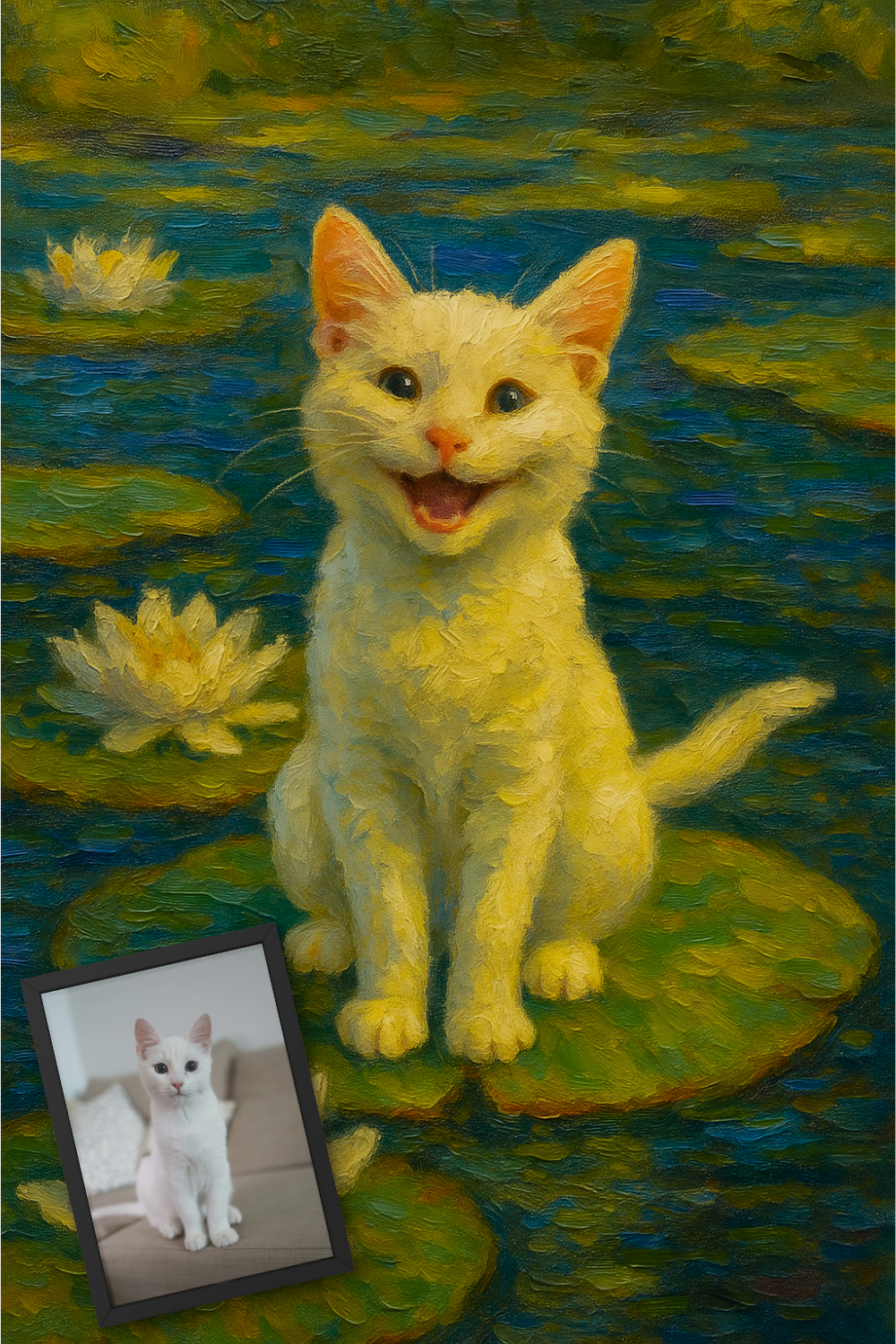 Lucky Lilypad - Poster Print