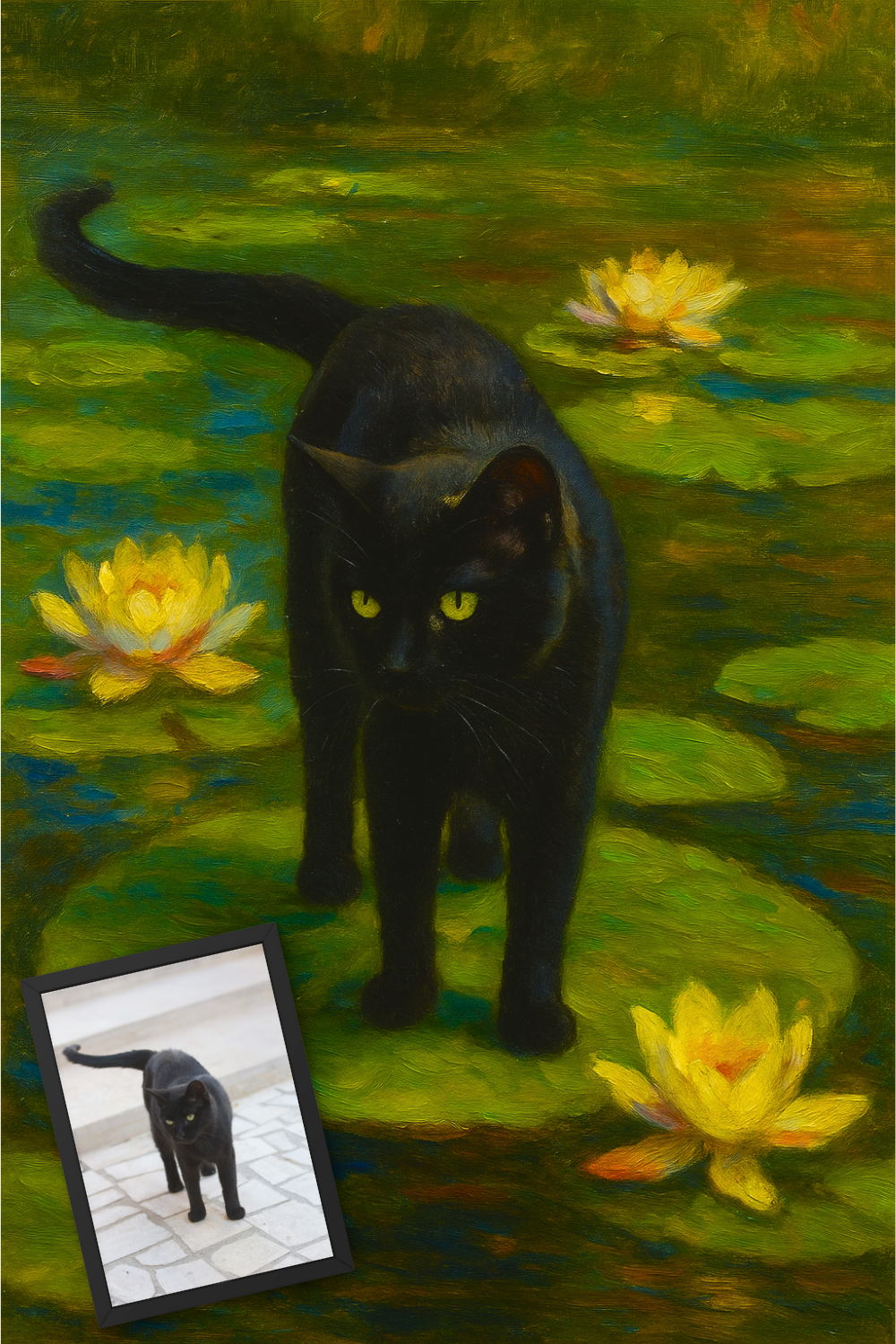 Lucky Lilypad - Poster Print