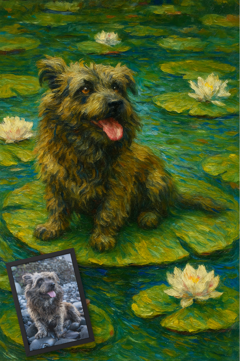Lucky Lilypad - Poster Print