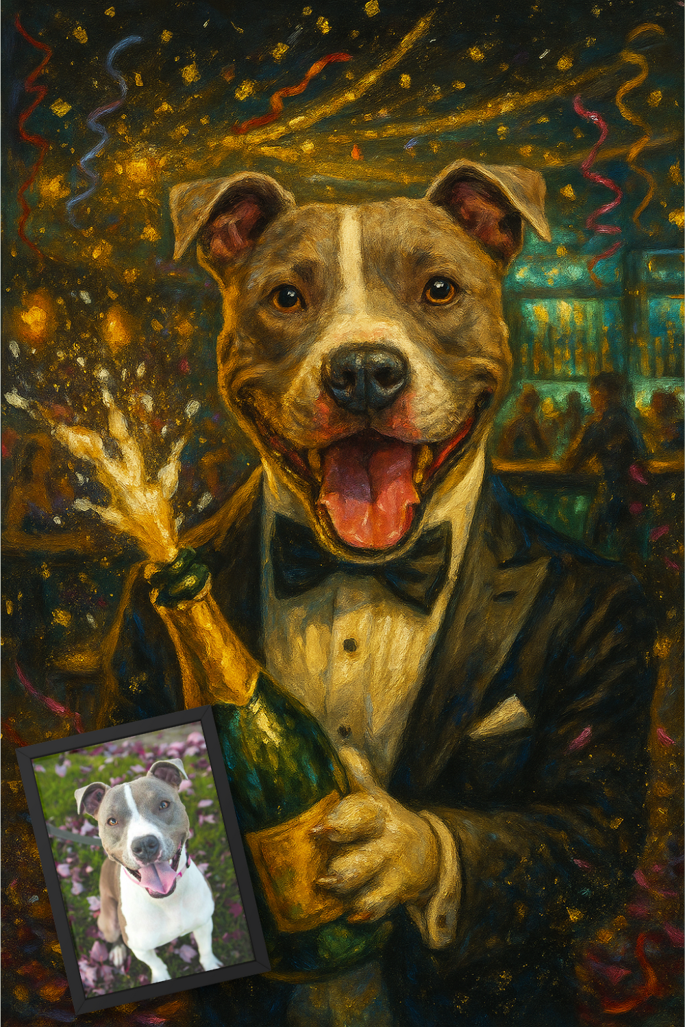 Champagne Celebration - Poster Print