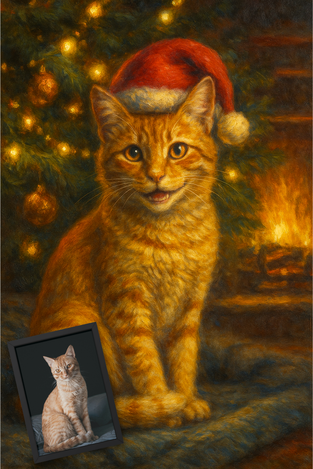 Cozy Christmas - Poster Print