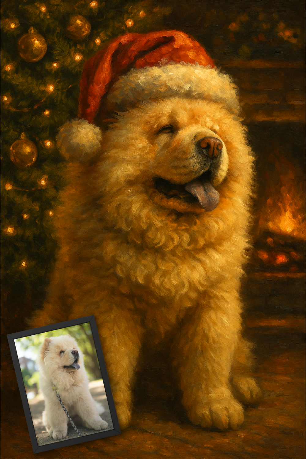 Cozy Christmas - Poster Print