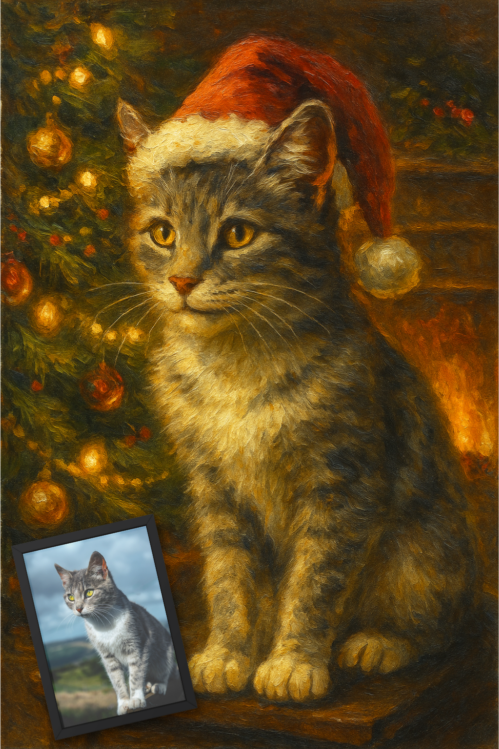 Cozy Christmas - Poster Print