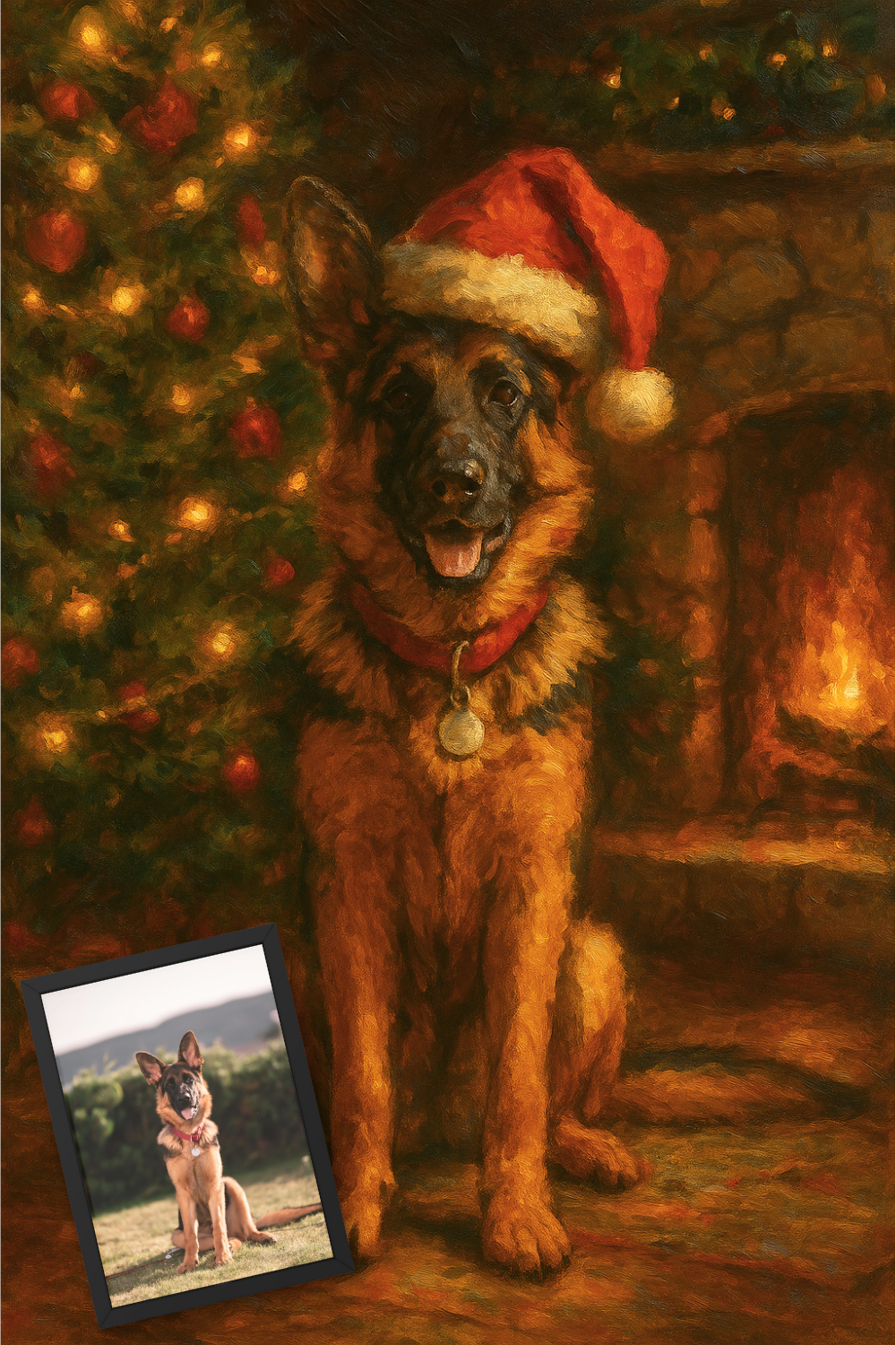 Cozy Christmas - Poster Print