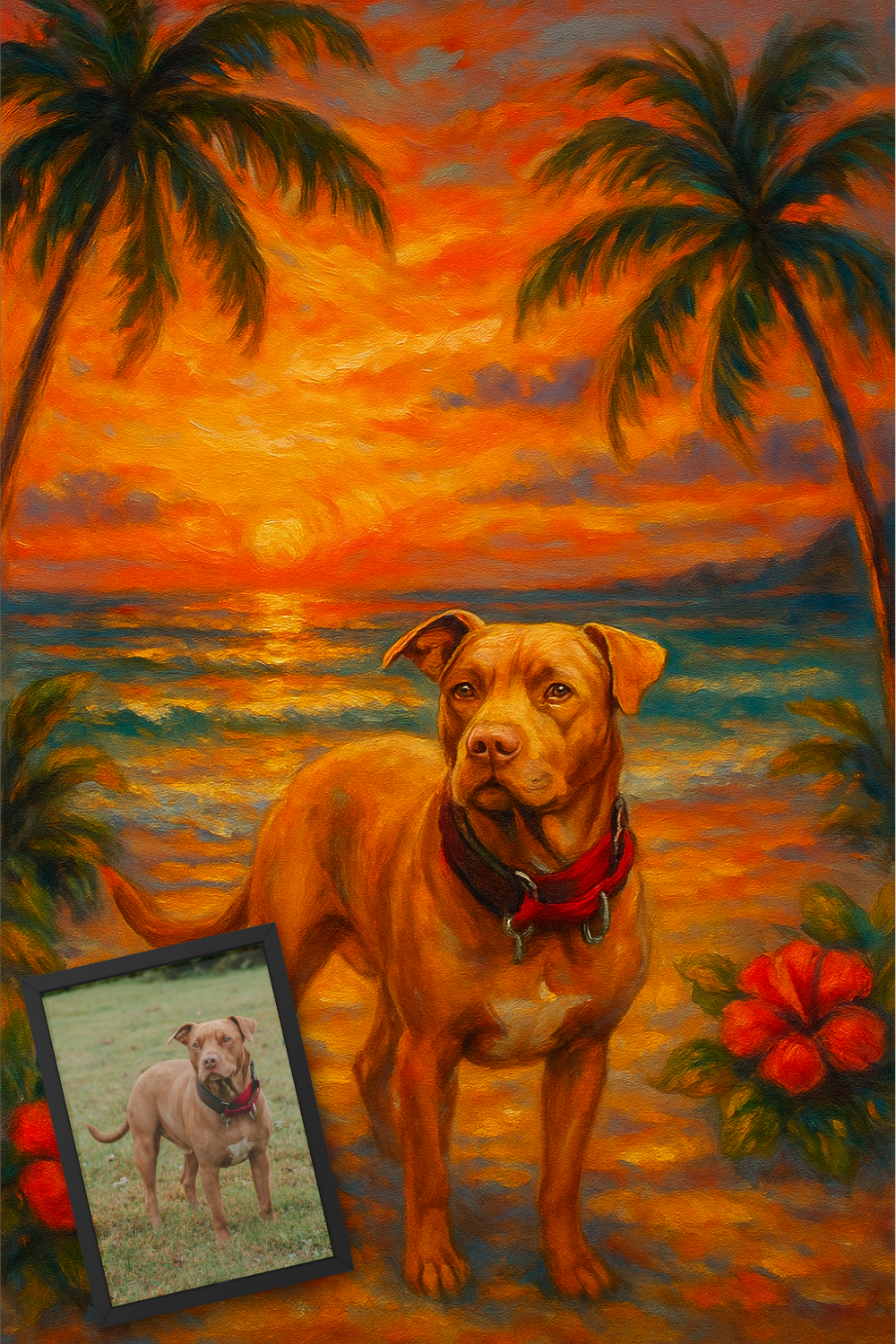 Palm Paradise - Poster Print