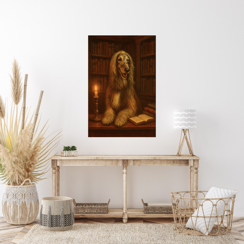 Professor Paws - Canvas Poster