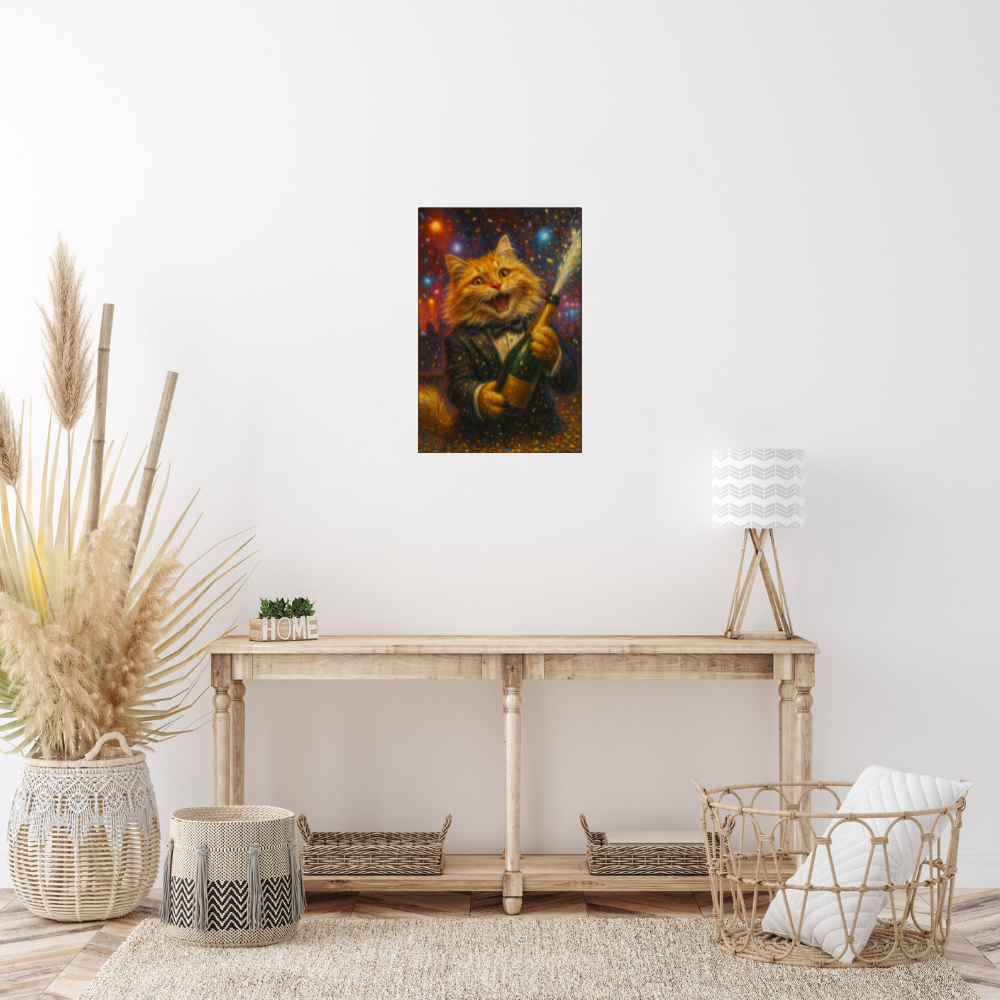 Champagne Celebration - Poster Print