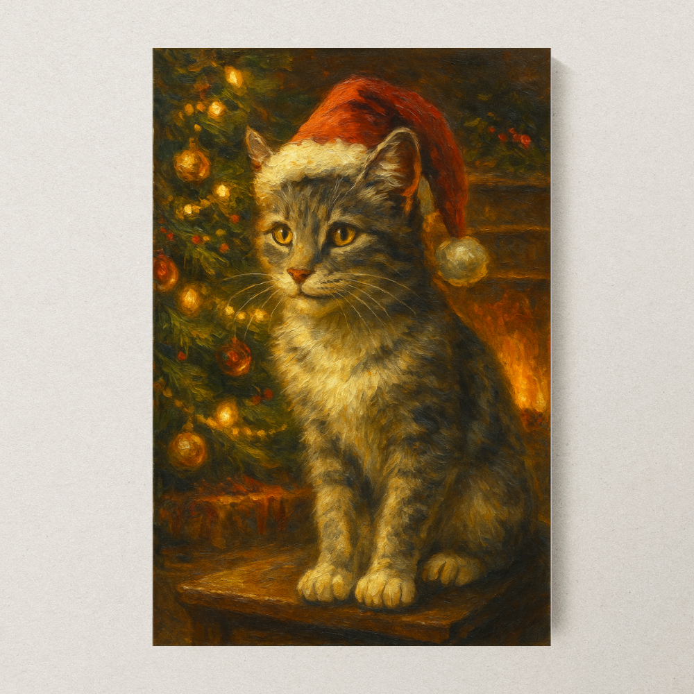 Cozy Christmas - Poster Print