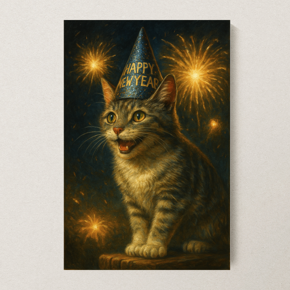 New Year New Me - Poster Print