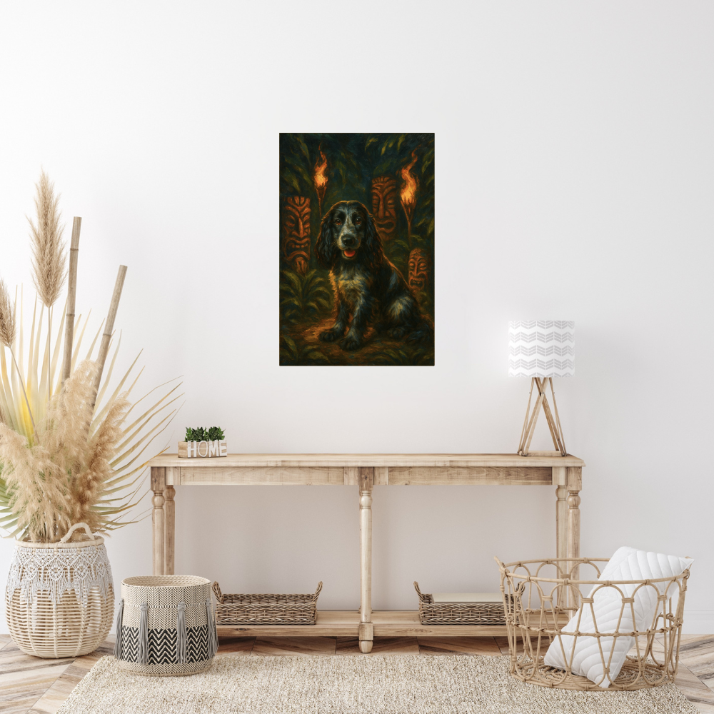 Tiki Torches - Poster Print
