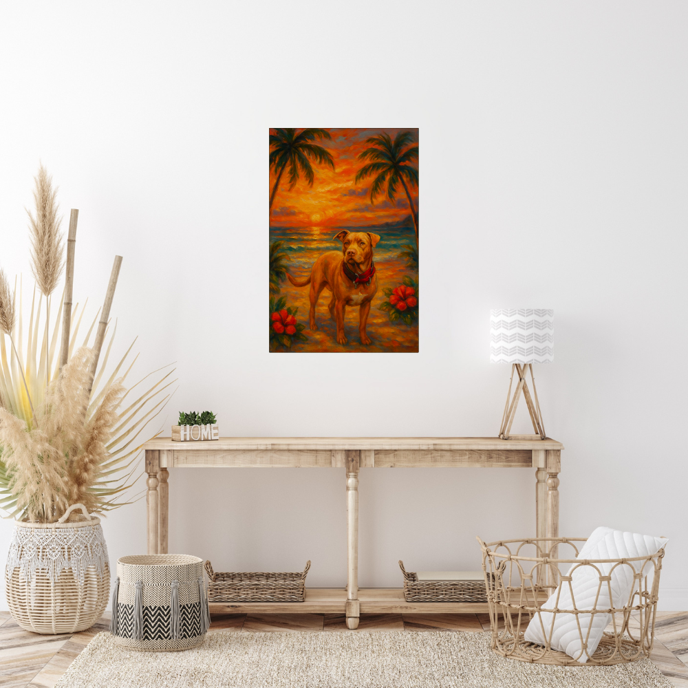 Palm Paradise - Poster Print