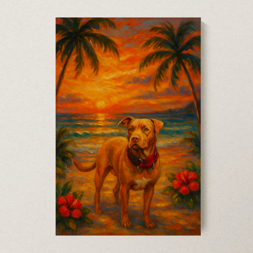 Palm Paradise - Poster Print