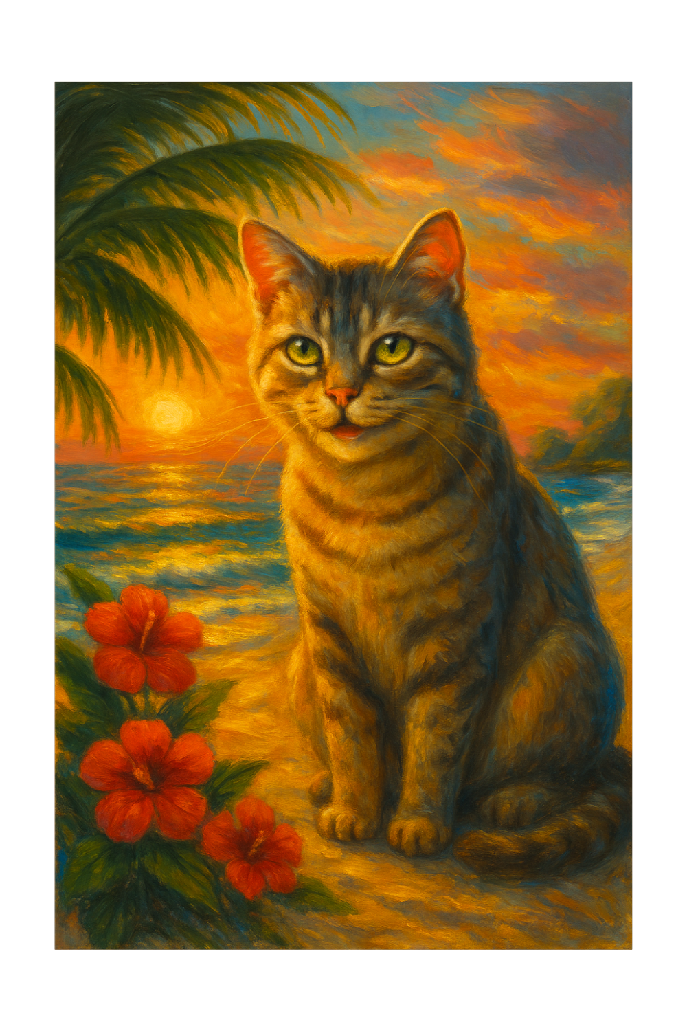 Palm Paradise - Blank Folded Cards