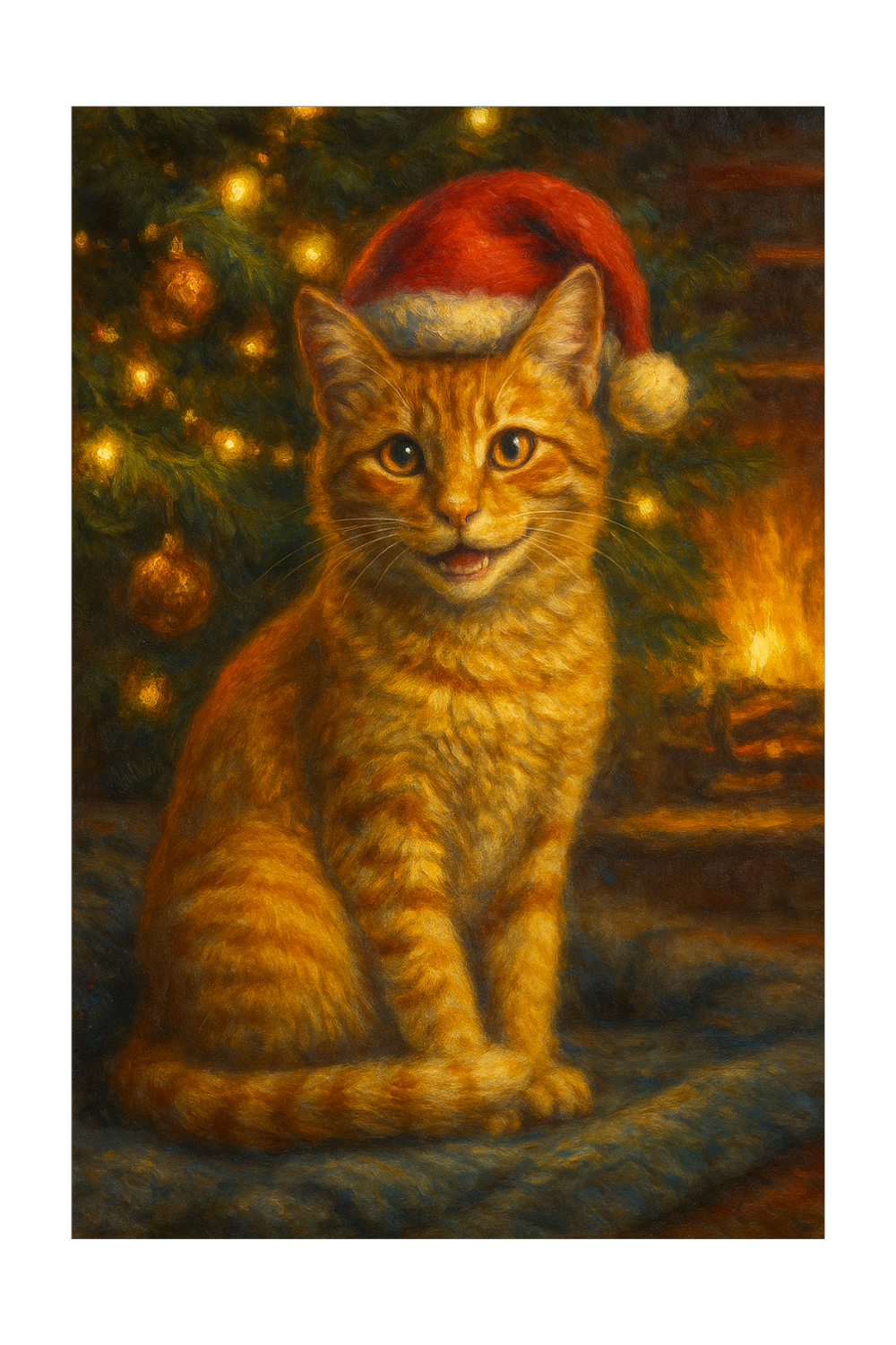 Cozy Christmas - Blank Folded Cards
