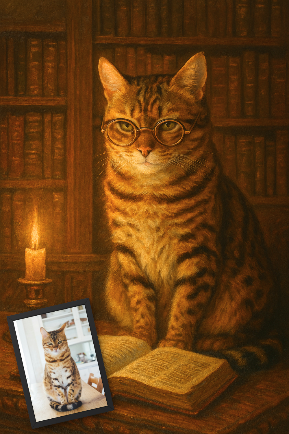 Professor Paws - Poster Print