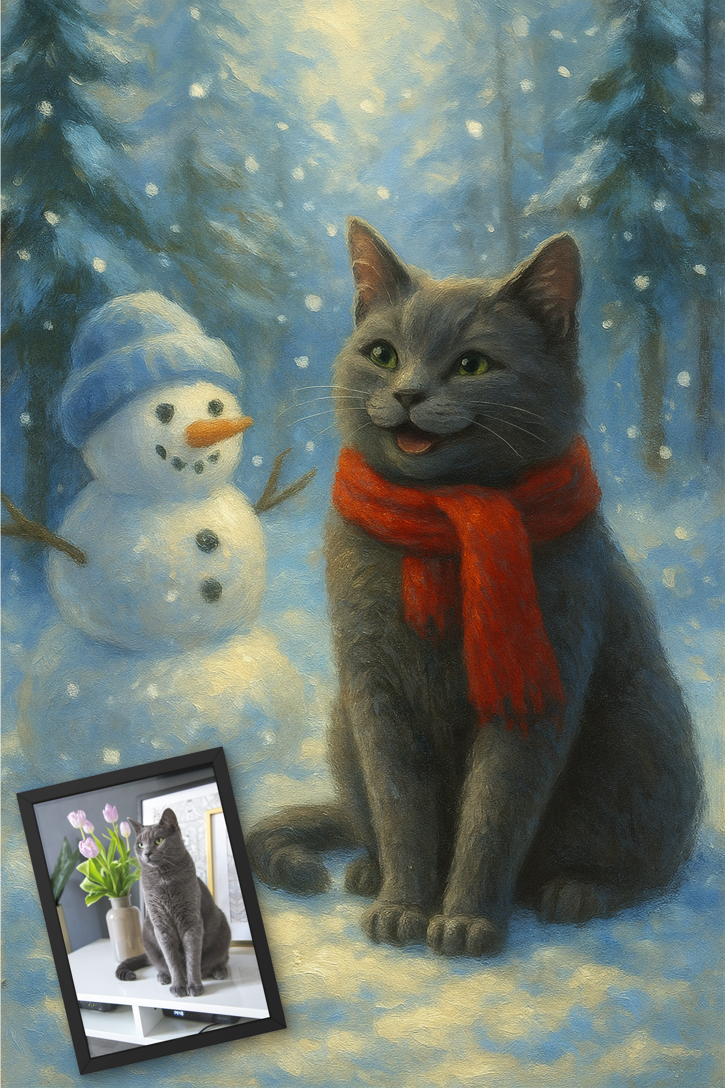 Winter Wonderland - Refrigerator Magnet