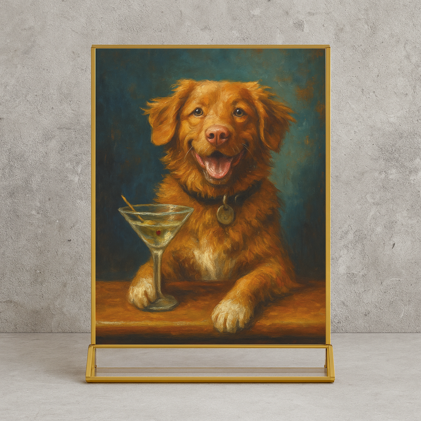 Martini Monday - Vertical Photo Framed Print