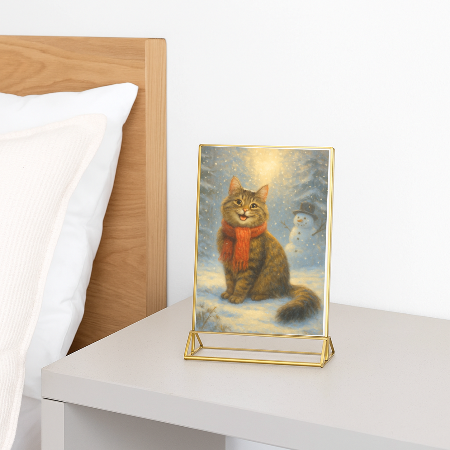 Winter Wonderland - Vertical Photo Framed Print