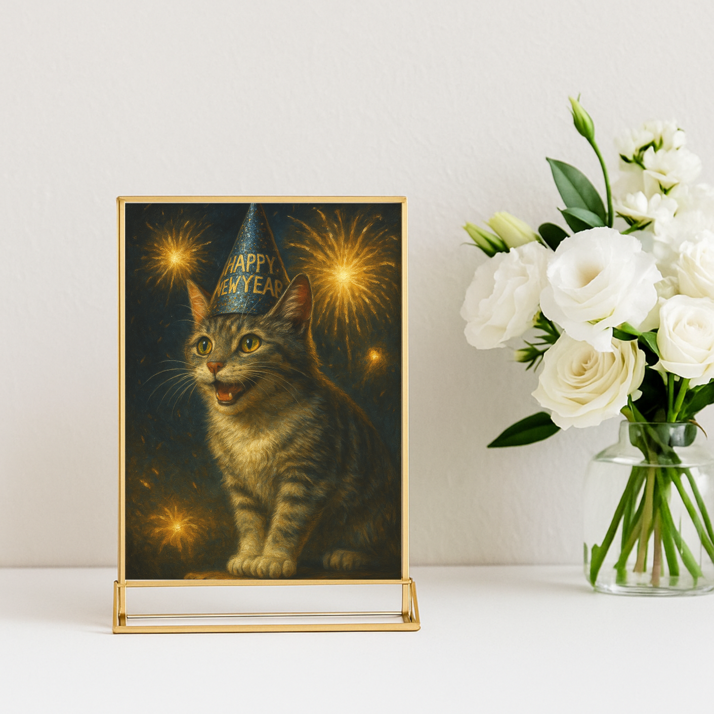 New Year New Me - Vertical Photo Framed Print