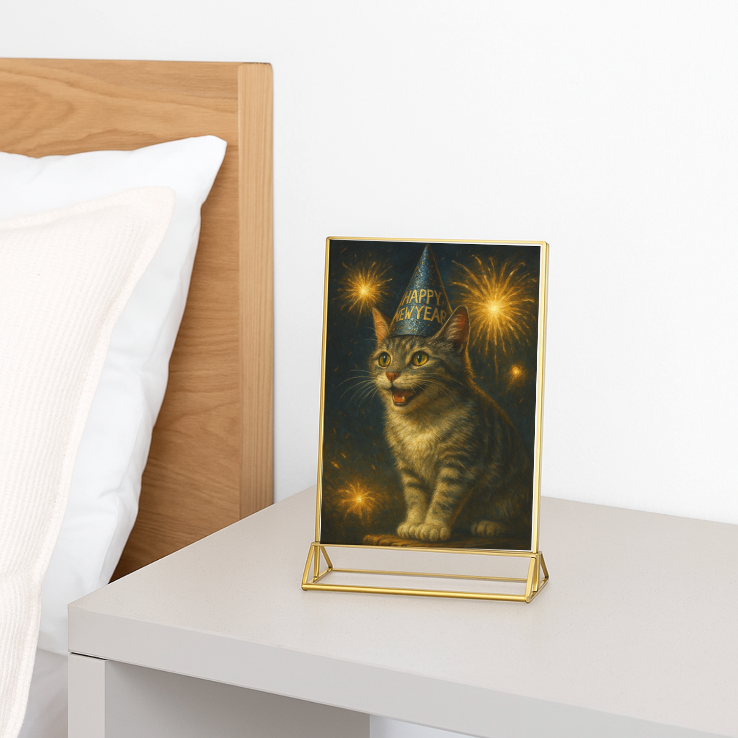 New Year New Me - Vertical Photo Framed Print