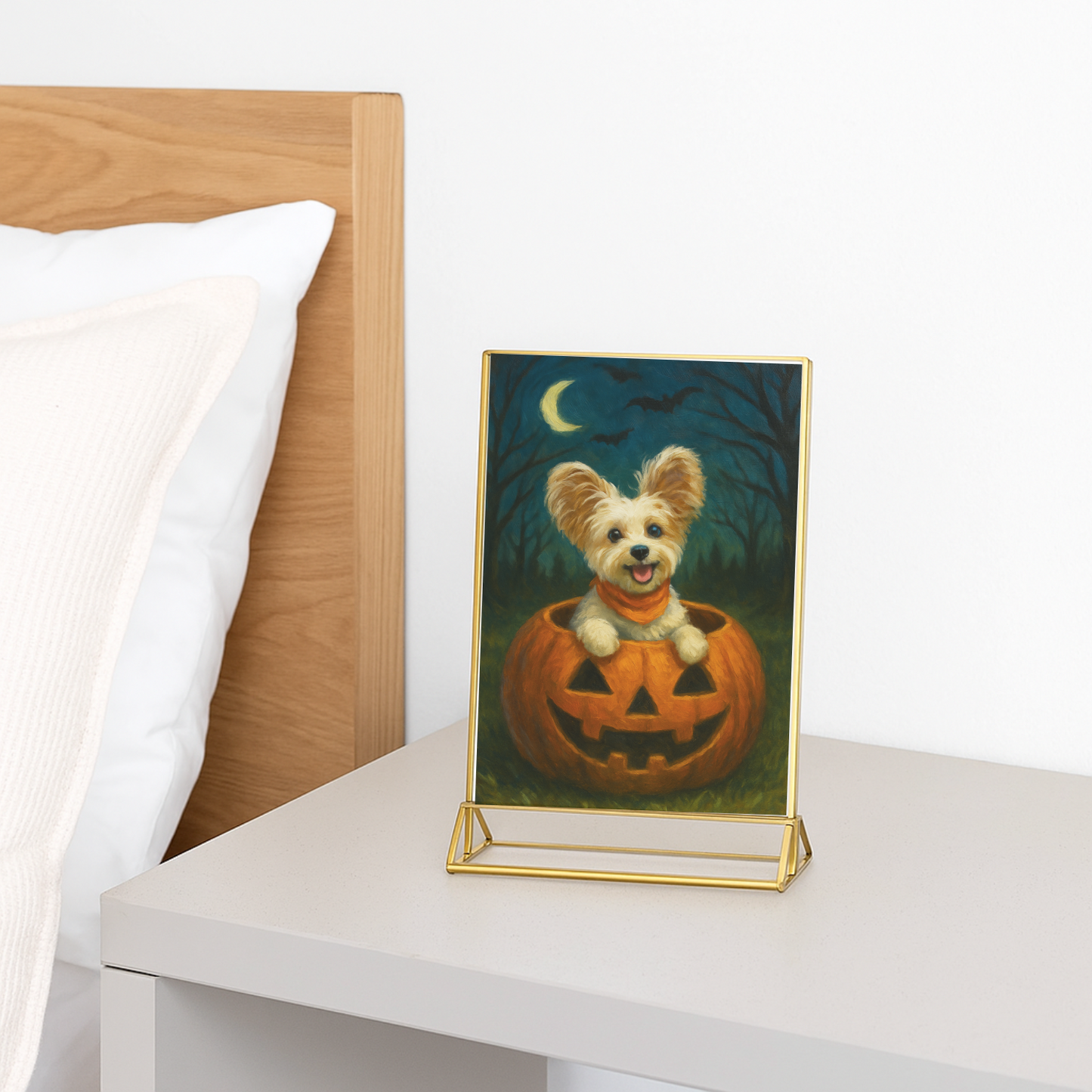 Happy Halloween - Vertical Photo Framed Print