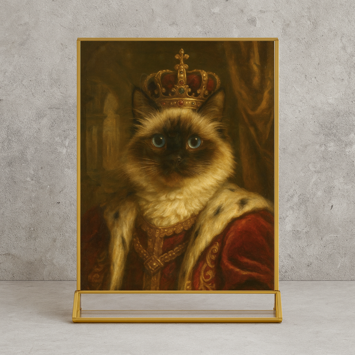Royal Riches - Vertical Photo Framed Print
