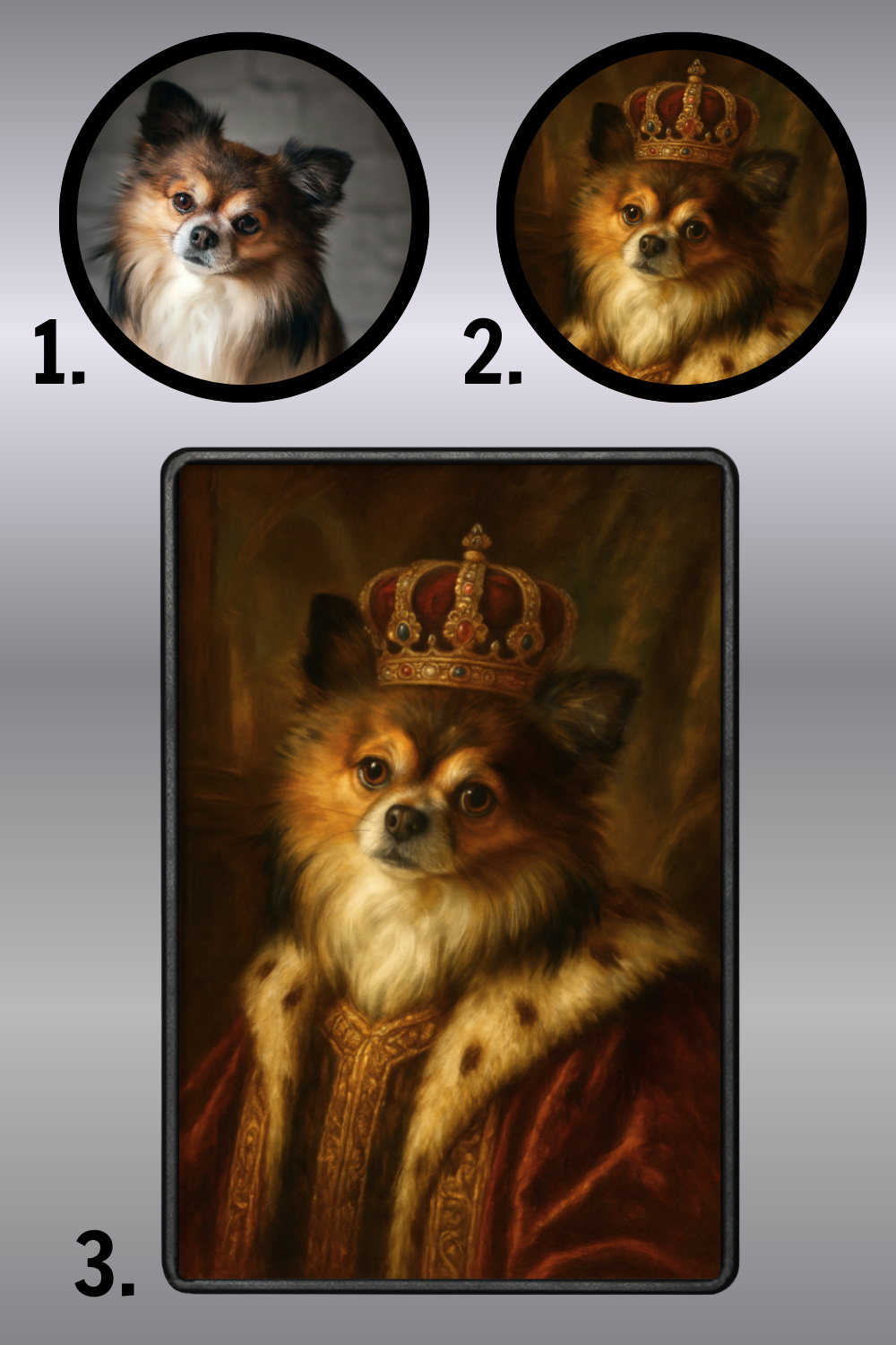 Royal Riches - Premium Framed Magnet