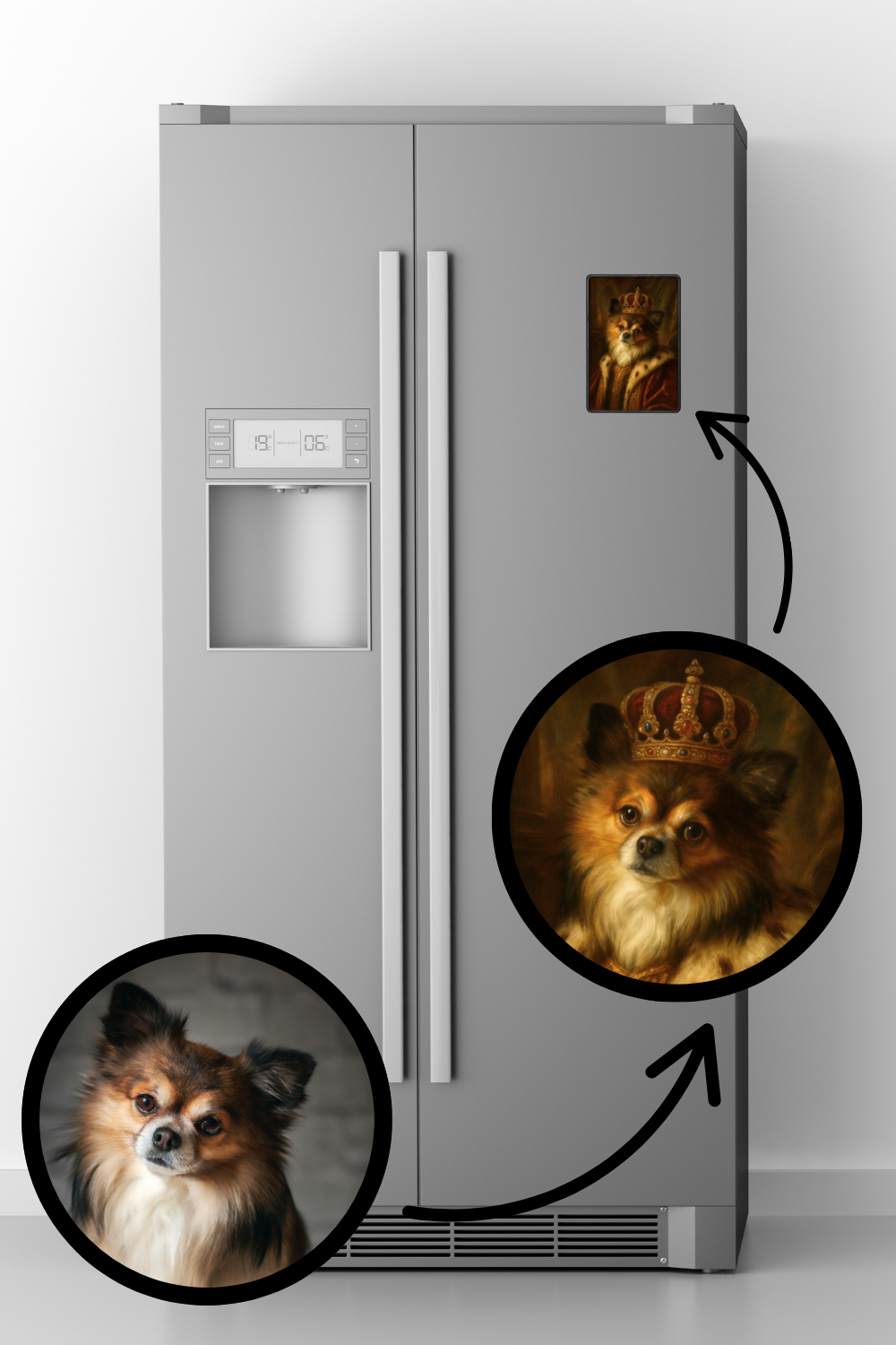 Royal Riches - Premium Framed Magnet