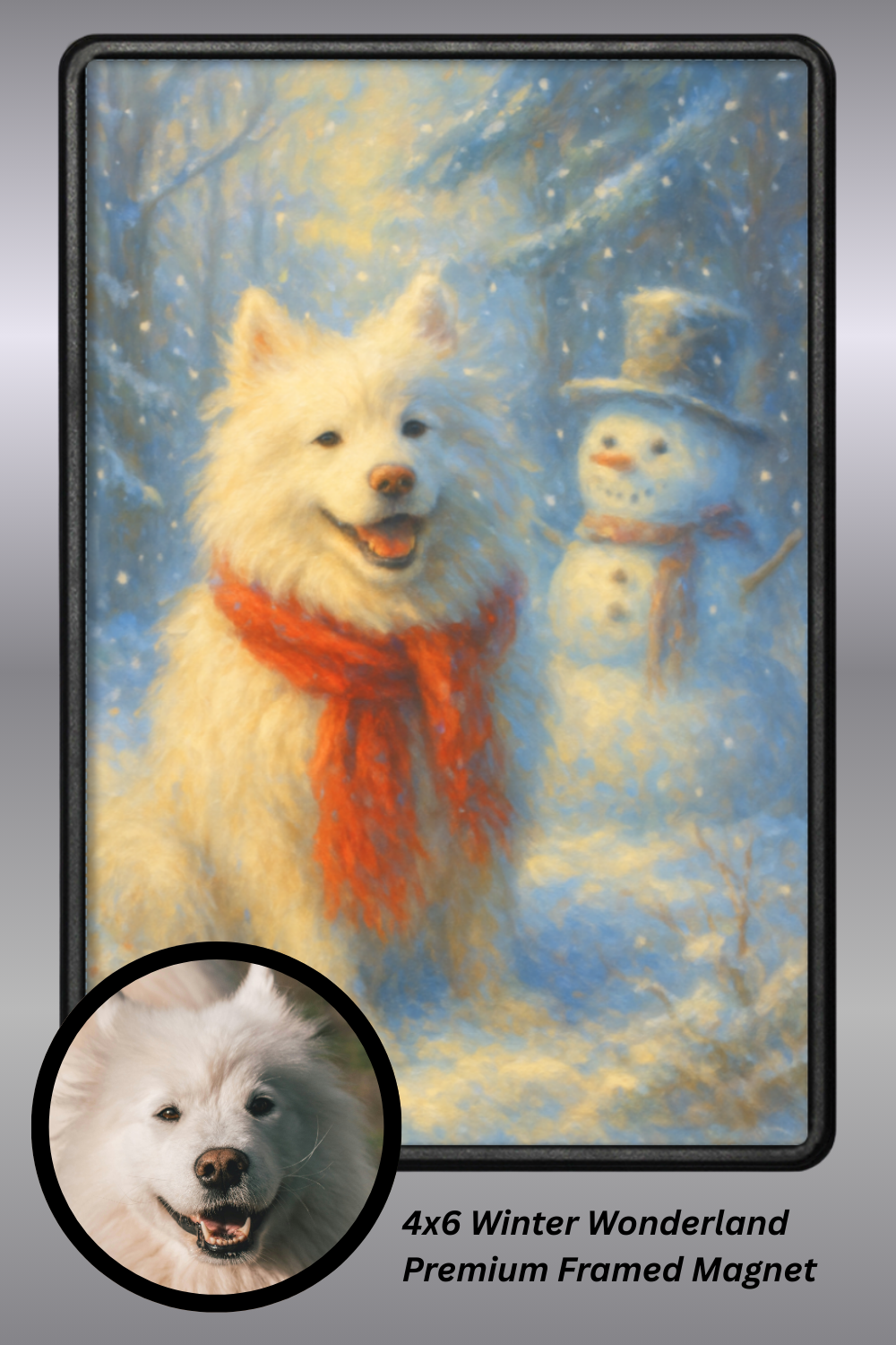 Winter Wonderland - Premium Framed Magnet