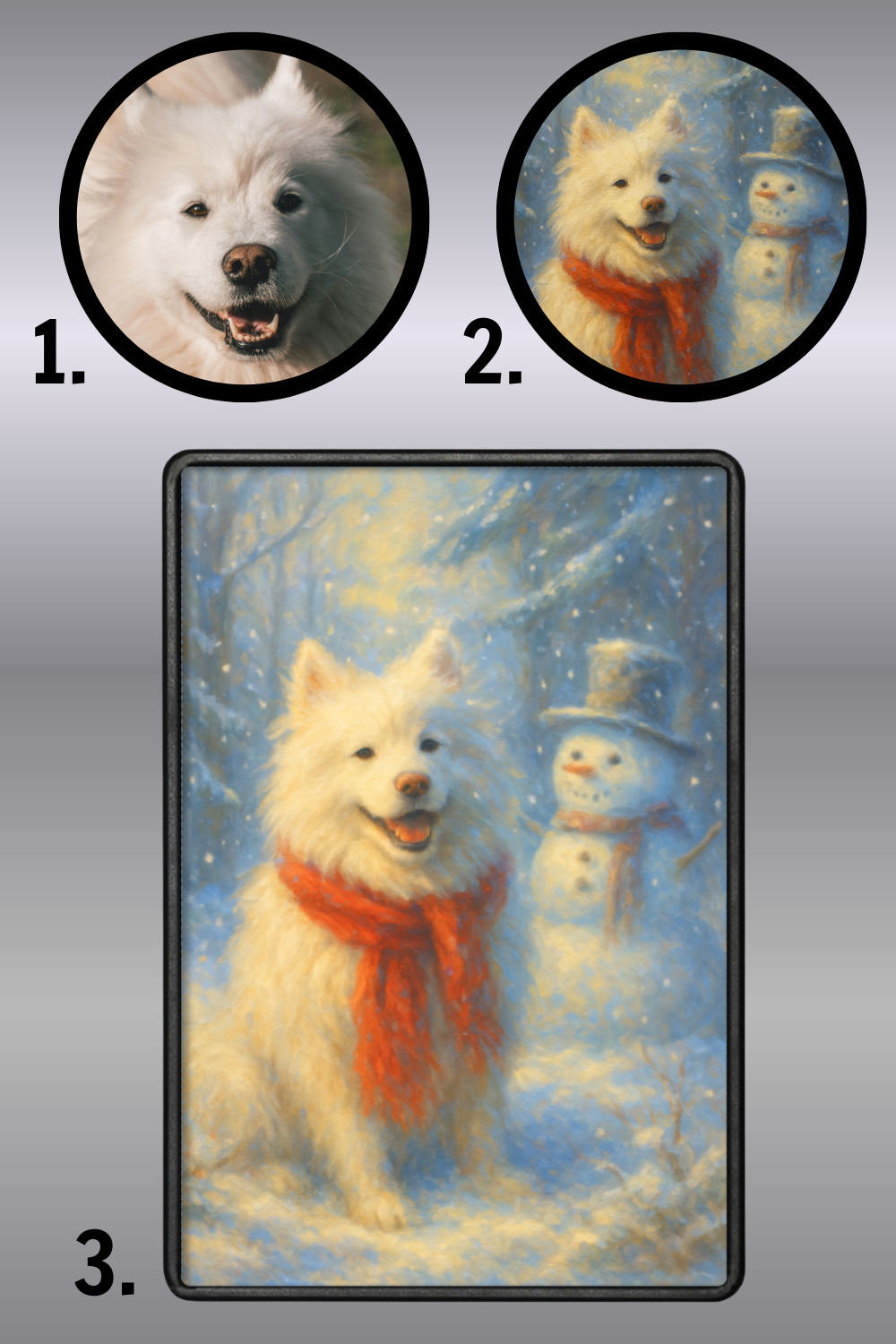 Winter Wonderland - Premium Framed Magnet