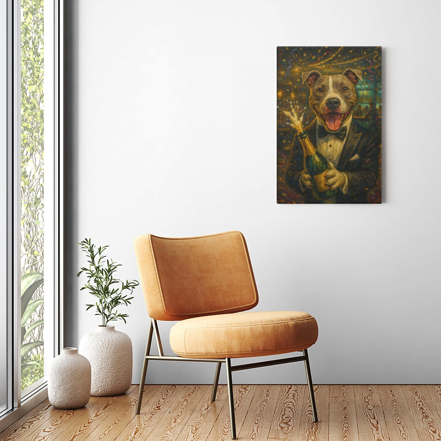 Champagne Celebration - Canvas Wrap