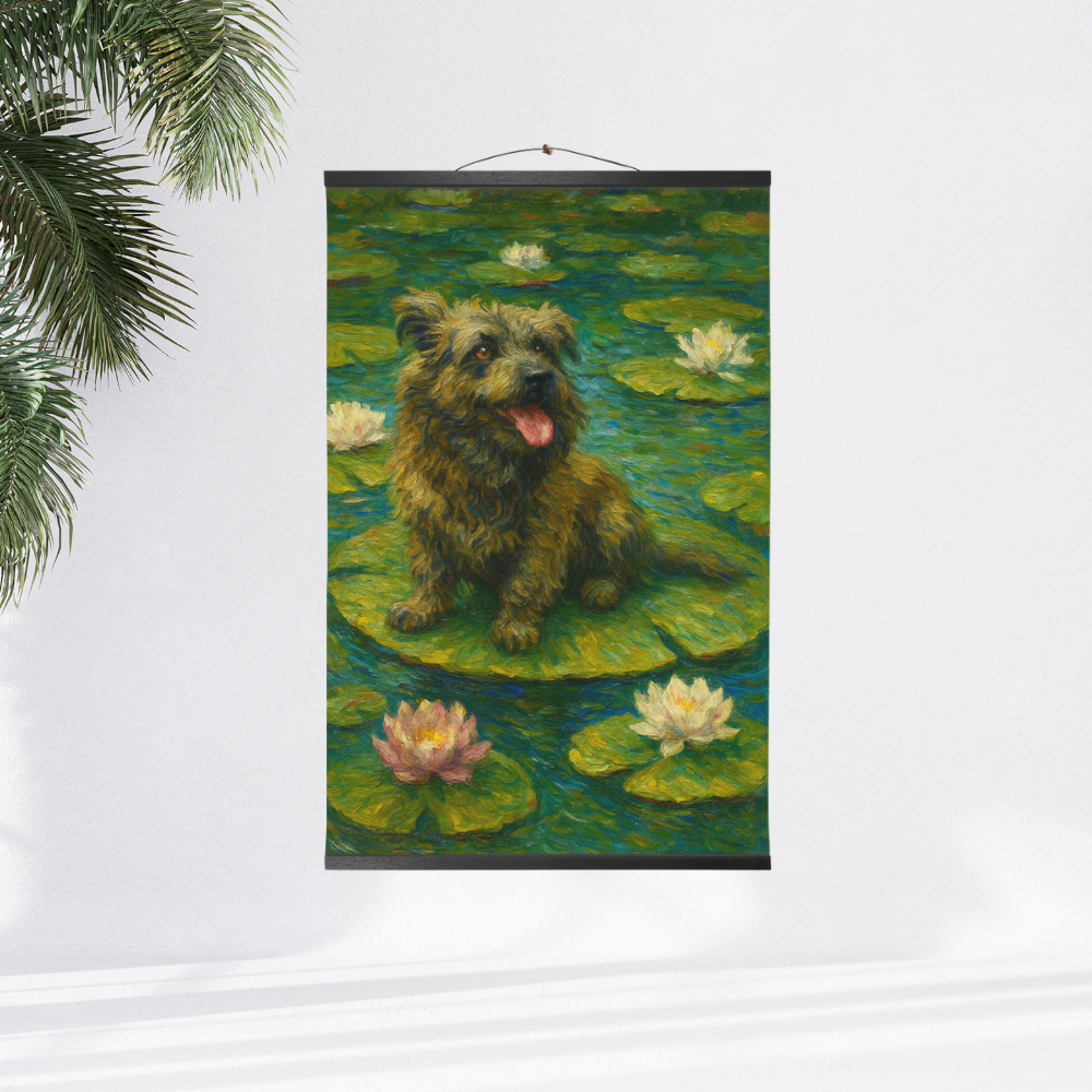 Lucky Lilypad - Hanging Print 12x18in