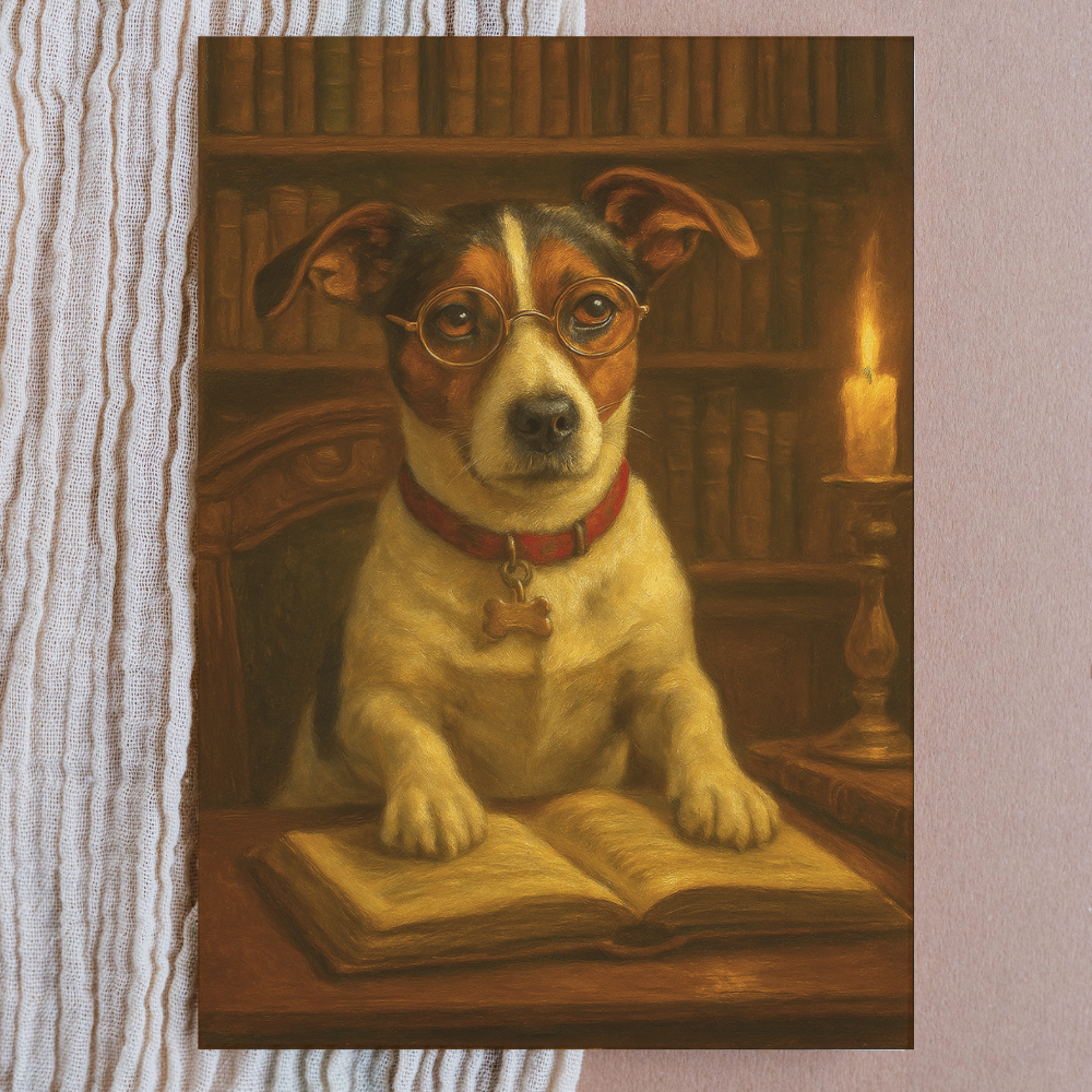 Professor Paws - Poster Print 12x18in