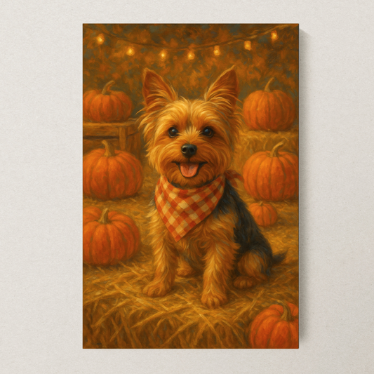Pumpkin Patch - Poster Print 12x18in