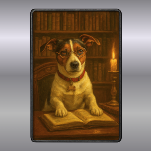 Professor Paws - Premium Framed Magnet