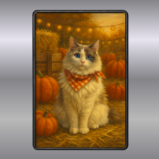 Pumpkin Patch - Premium Framed Magnet