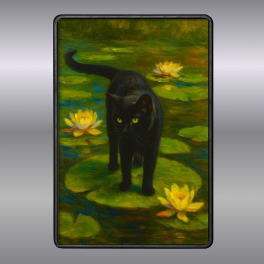 Lucky Lilypad - Premium Framed Magnet