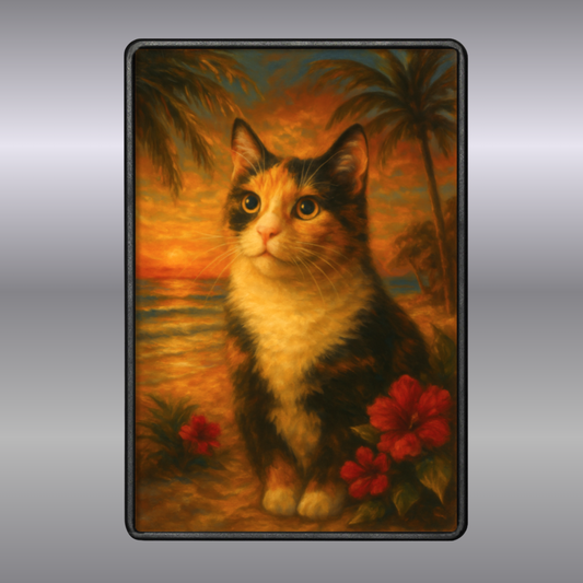 Palm Paradise - Premium Framed Magnet