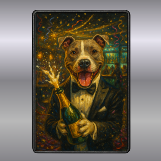 Champagne Celebration - Premium Framed Magnet