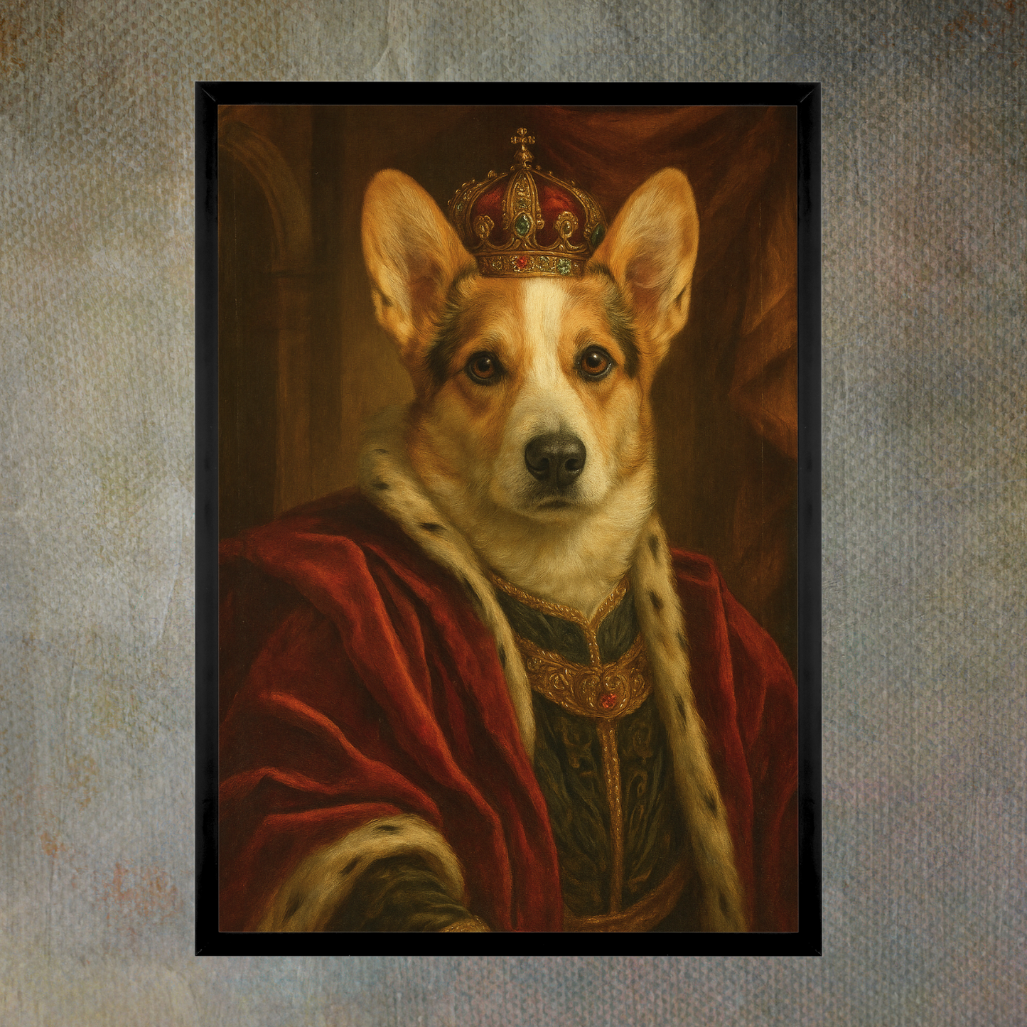 Royal Riches - Framed Print 12x18in