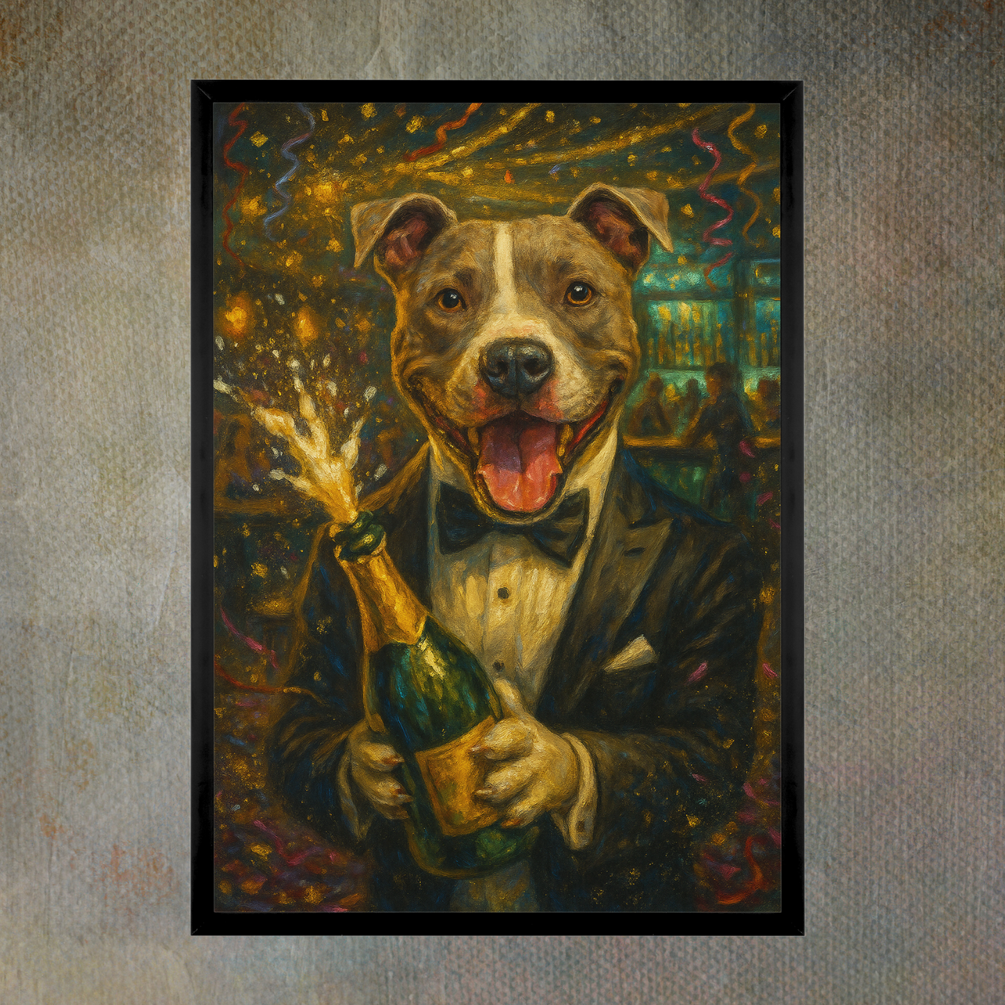 Champagne Celebration - Framed Print 12x18