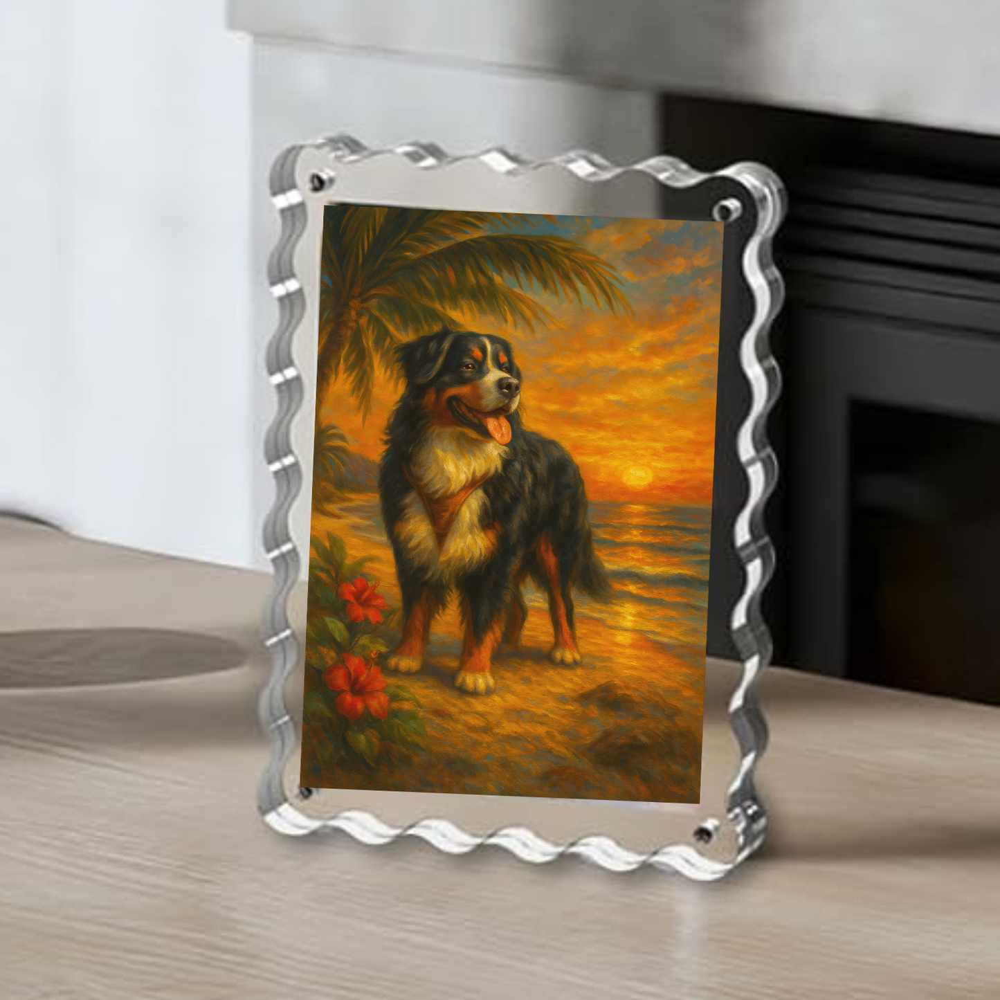 Palm Paradise - Acrylic Photo Block