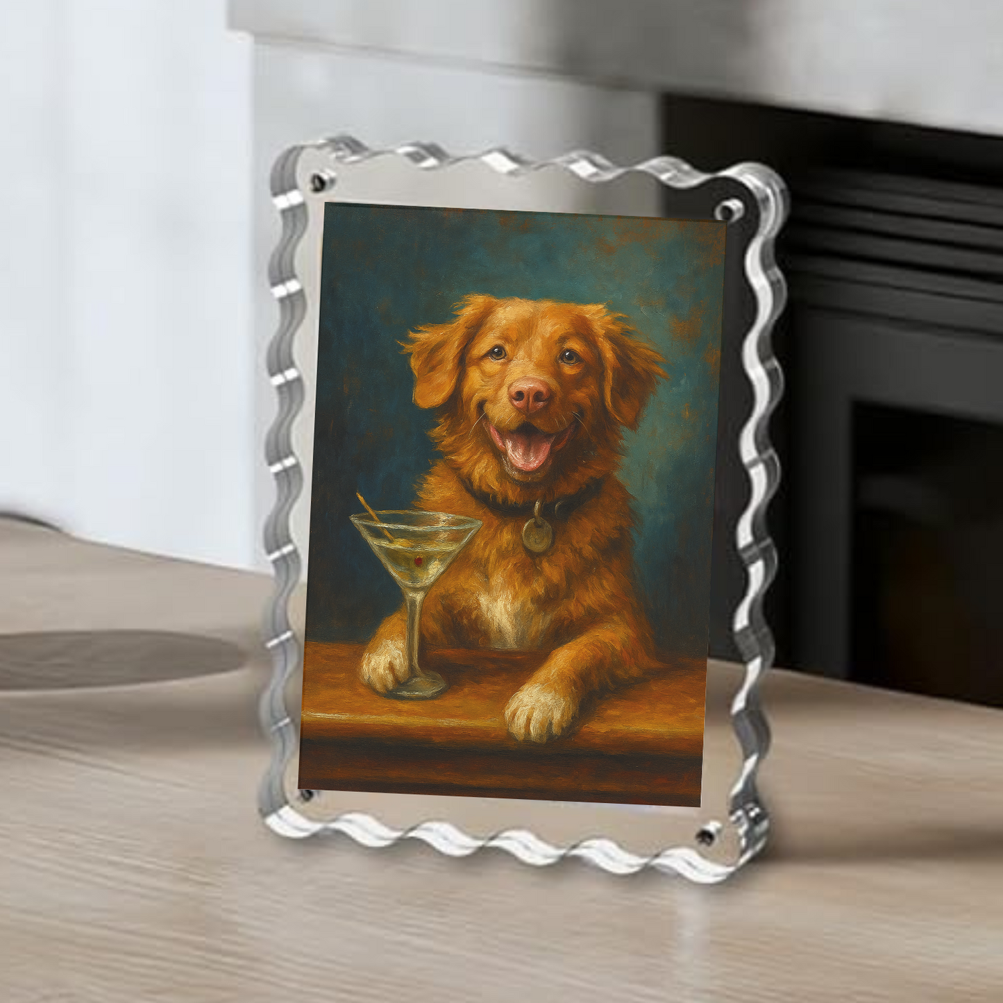 Martini Monday - Acrylic Photo Block